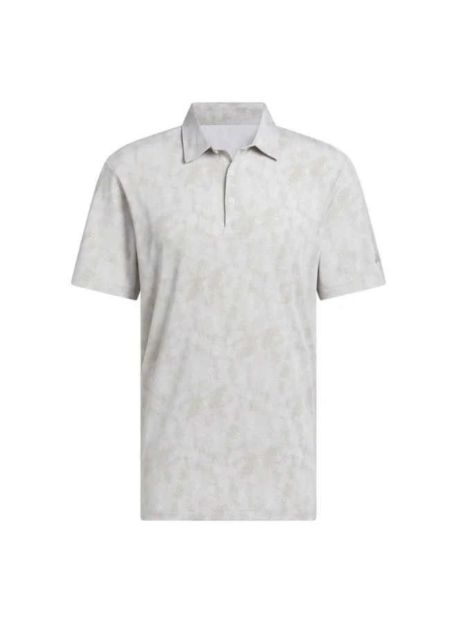 Adidas Ultimate365 Textured Print Polo Shirt